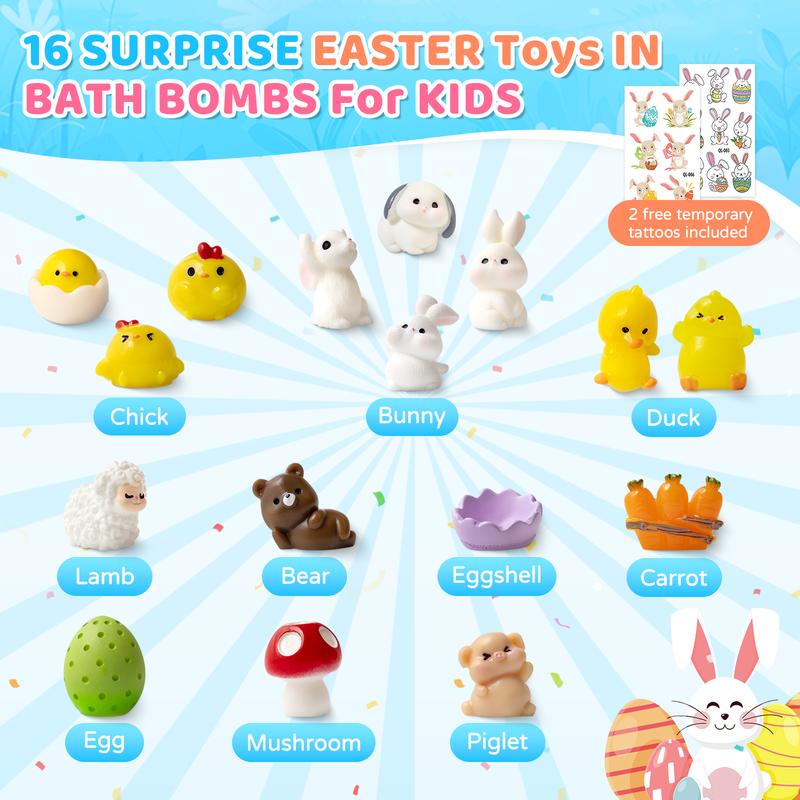 🎉Easter Special 49% Off 🥚Easter Egg-splosion Bath Bombs💋